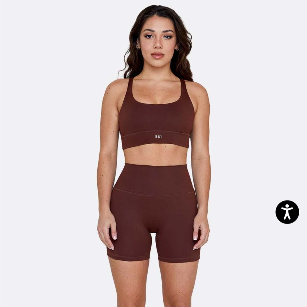 Set Active Luxform Workout Set in Coco